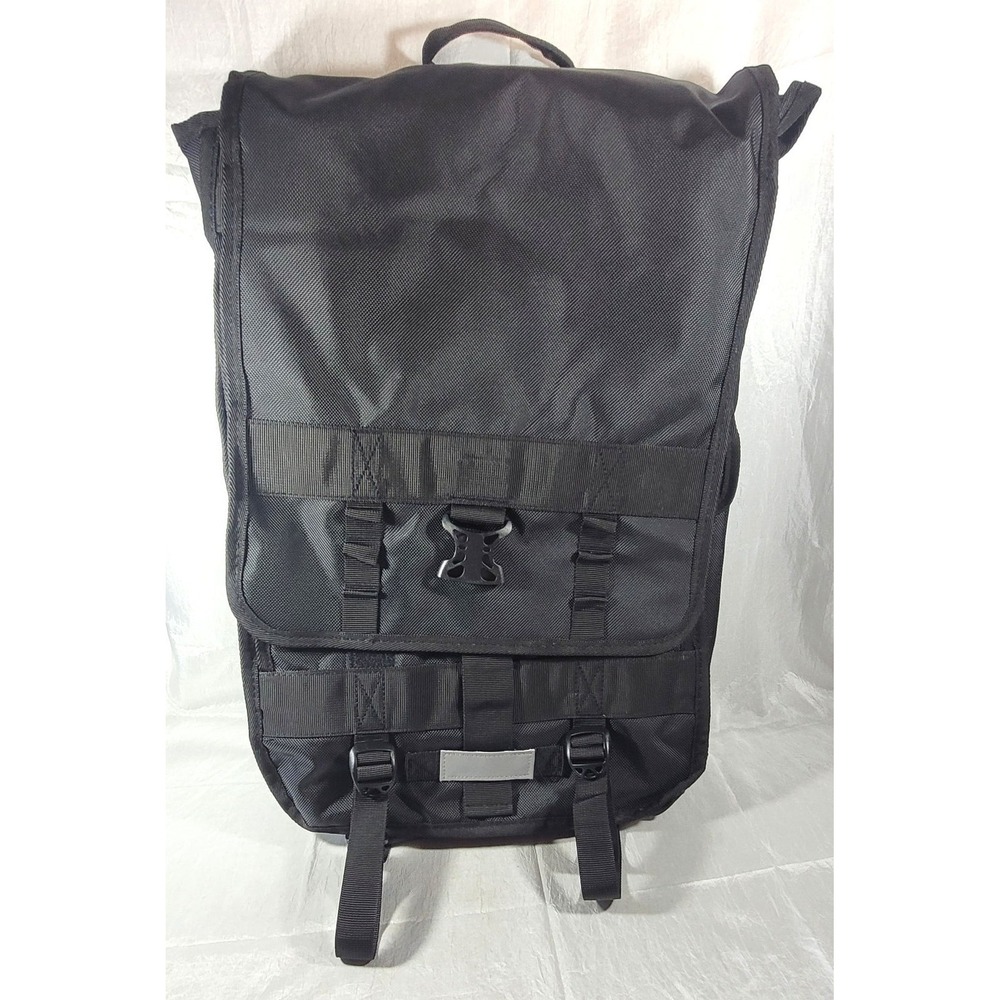 High Sierra Large Citypak Utility Survival Travel Backpack - Black 20"x14"x7.5"